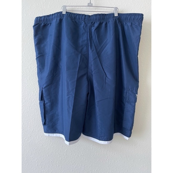 U.S Polo Assn Blue and White Swim Trunks - Picture 8 of 8